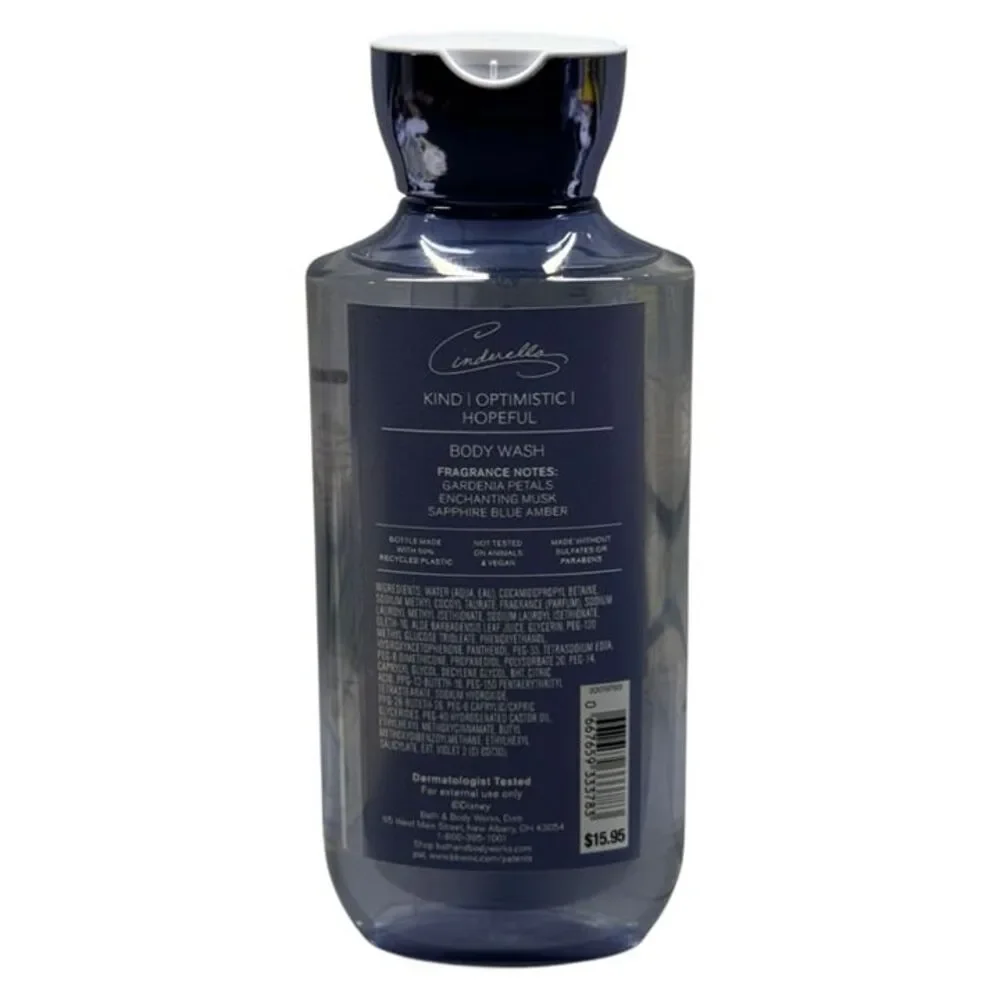 Bath Body Works Disney Cinderella Body Wash 10oz Pro Vitamin B5 Aloe 2 Pack